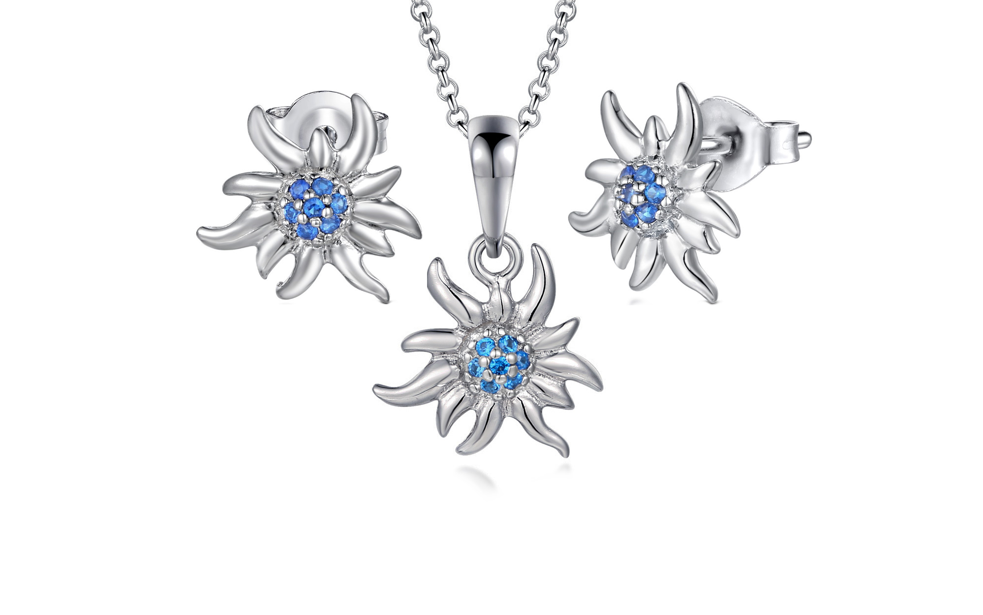 Ensemble Bijoux Heidi Daus 'MAIDEN FLIGHT OF FANTASY' - Collier & Boucles D'oreilles - Neuf Avec étiquettes *Signé