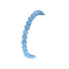 Bracelet en Angélite - By White Alpina - 6 mm - Perles brillantes